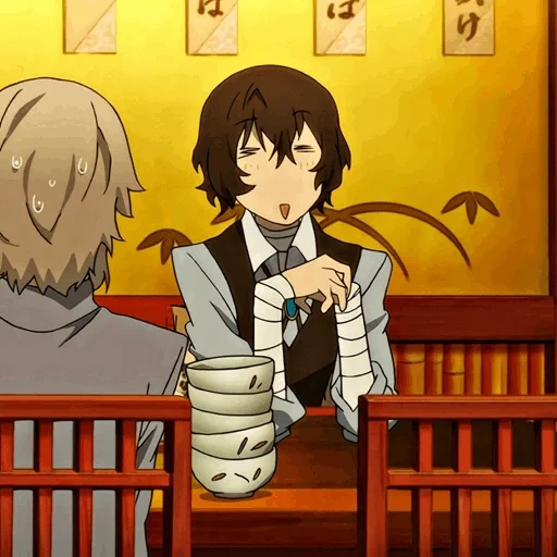 dazai chuya, osamu dadzai, dazai stray, dai cani randagi, grandi cani randagi dadzai osamu