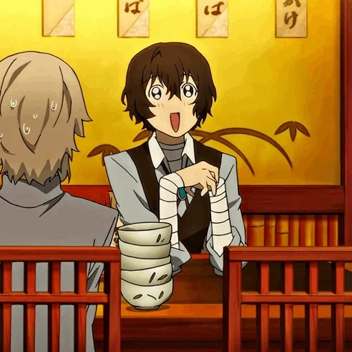 dazai chuya, osamu dadzai, dazai stray, dai cani randagi, grandi cani randagi dadzai osamu