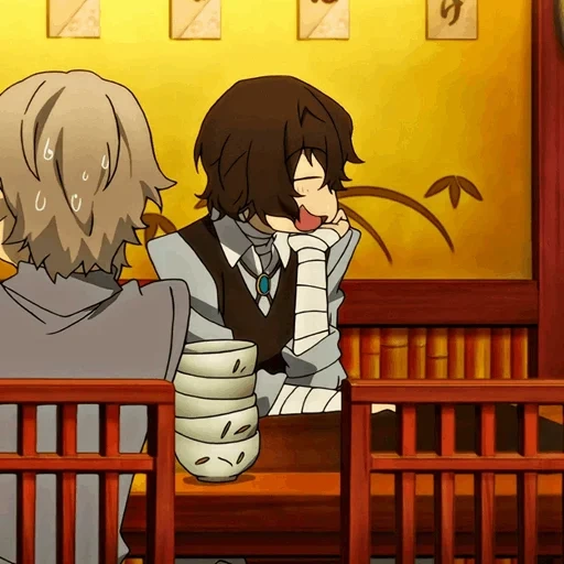 ozaiji, stray dog, osamu dazai stray dog, big stray dog osamu, dazai osamu big stray dog