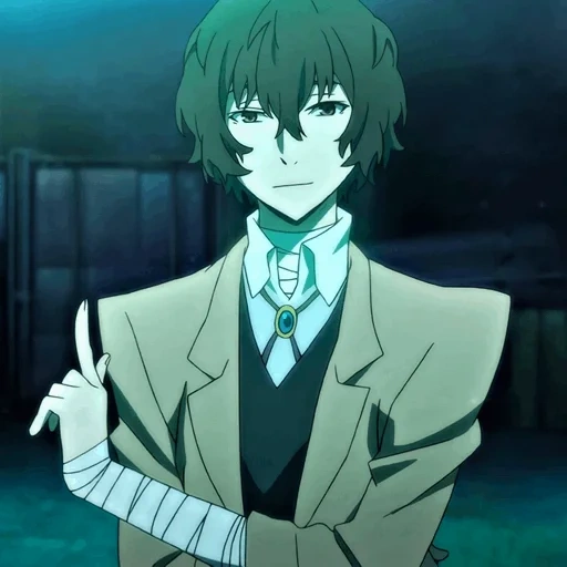 dazai, osamu dadzai, dai cani randagi, dadzai osamu anime, dazai great growering dogs