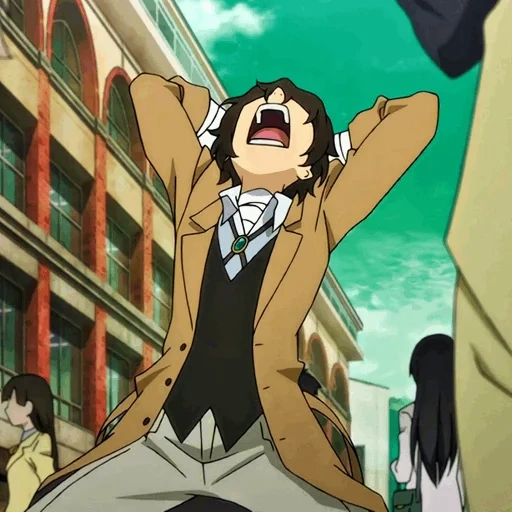 dazai, de perros callejeros, dadzai osamu sherlock, grandes perros callejeros, grandes perros callejeros del personal de anime