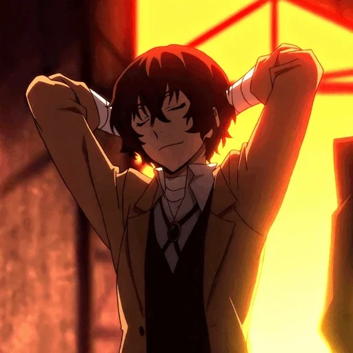 dazai chuya, osamu dadzai, de perros callejeros, grandes perros callejeros, dadzai osamu lindo marco