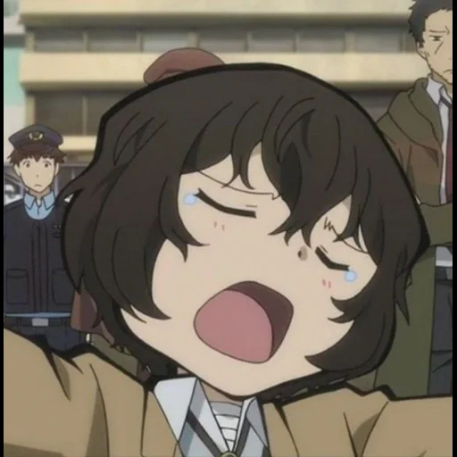 dazai, memes dazai, osamu dadzai, ótimos cães vadios dazai, dadzai osamu the great wandering dogs meme