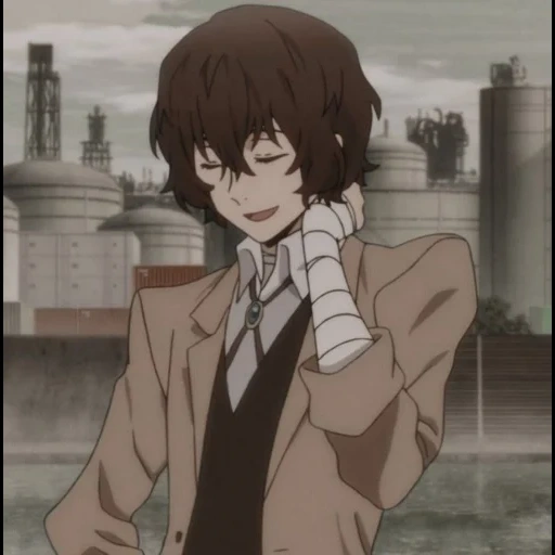 dadzai, osamu dadzai, dazai without a cloak, dadzai osamu anime, great stray dogs dazai