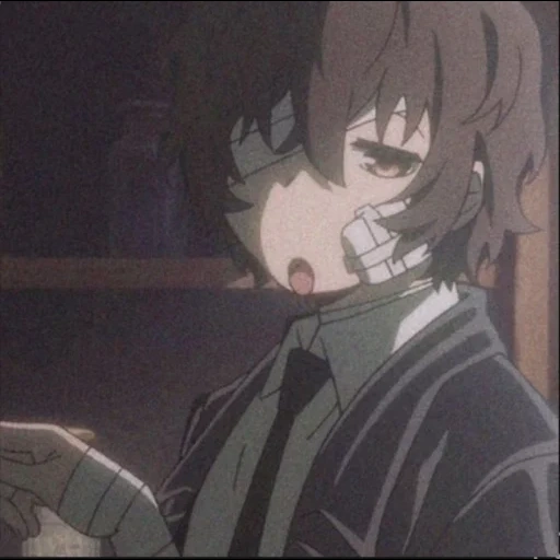 dazai, dadzai, osamu dadzai, from stray dogs, dadzai osama personnel