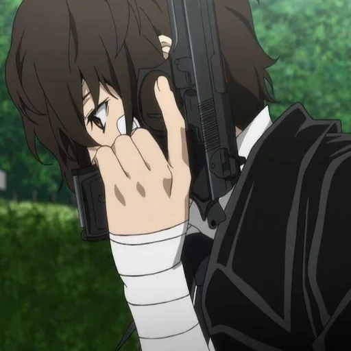 dazai, dazai chuya, anime dazai, osamu dadzai, anime dazai osamu