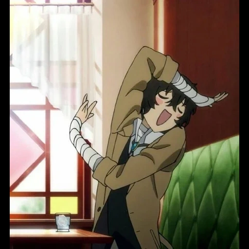 dazai, dadzai, osamu dadzai, dazai stray dogs, dadzai osamo stop kadra