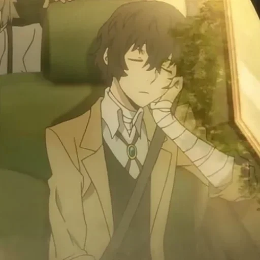 dazai, papà, osamu dadzai, personale di dadzai osama, dadzai osamu butler