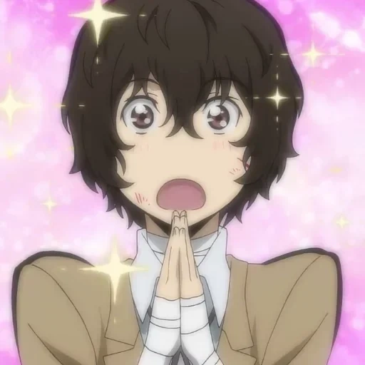 dazai, da zai ji, dajai osamu vp, anime dazai osamu, ozai osamu masih lucu