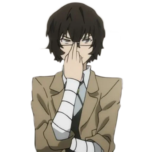 dazai, papà, anime dazai, osamu dadzai, grandi cani randagi dadzai osamu