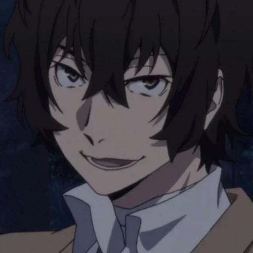 tathagata, gran regla de sacrificio, osamu dazai 2, animación de osa osa dazai, dazai osamu scrina se rió