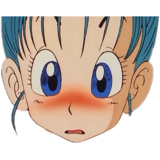 bulma face art, драконий жемчуг, bulma dragon ball, аниме драгонболл бульма, аниме драгонболл 1 сезон