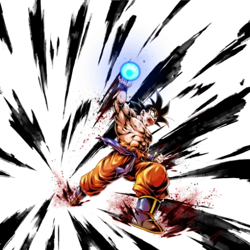 goku, драконий жемчуг, dragon ball legends, dragon ball legend арт, гоку генкидама драгон болл легендс