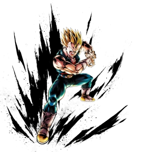 аниме, saiyan, драконий жемчуг, гохан супер саян 2, dragon ball legends бардок