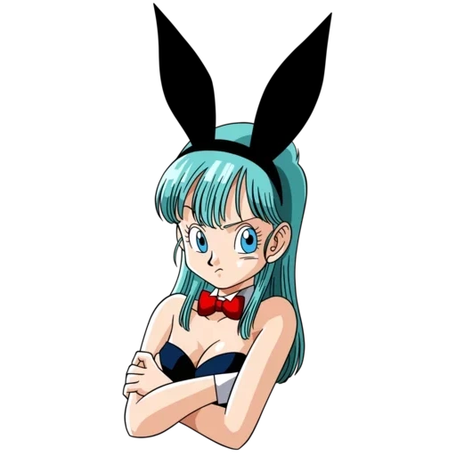 bulma, bulma bunny, dragon ball bulma briefs, bulma dragon ball conejo