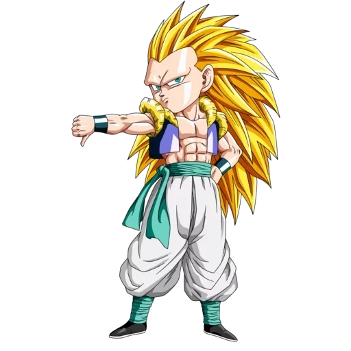 ss3 dragonball, super saiyan 3, perlas de dragón, gohan super sayan 3, gotenks super sayan