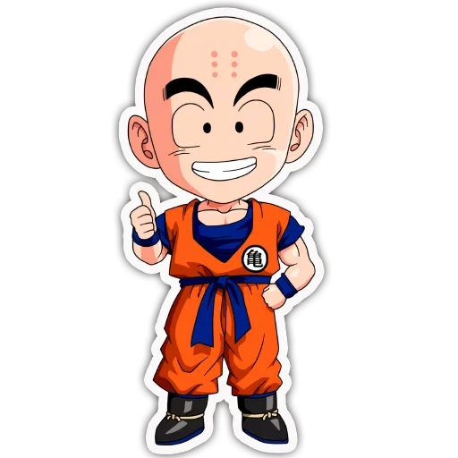 krilin, krillin, драгон бол чиби, dragon ball z goku, dragon ball курилин