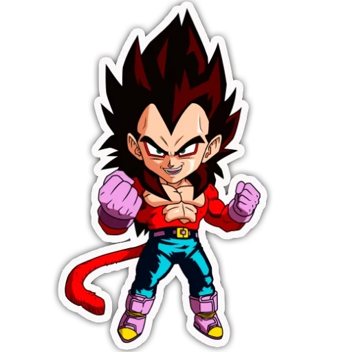 super sayan goku, dragão chibi, dragão pearl de bp, super saiyan 4 fios, dragon ball vegeta ssj