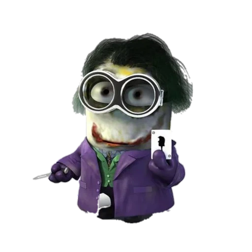 mignon joker, minons, minions heroes, minions of the villain, funny minions