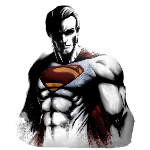 batman v superman at the dawn of justice, superman art realism, batman v superman art, superman, superman menggambar