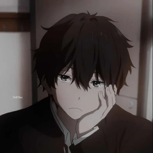 immagine, ragazzi anime, anime hyouka, oreki hotaaro, khotaro oreki anime