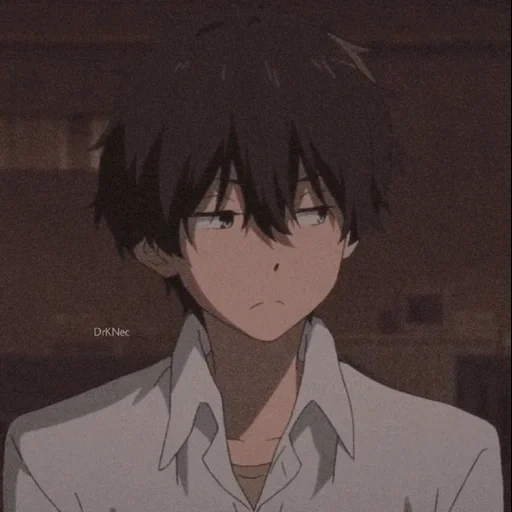 anime, idéias de anime, o anime fofo, houtarou oreki, personagens de anime