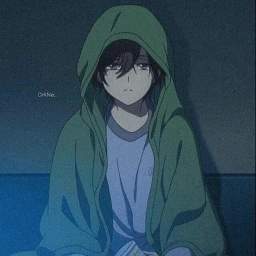 anime, anime boy, anime kid, anime boy, anime triste
