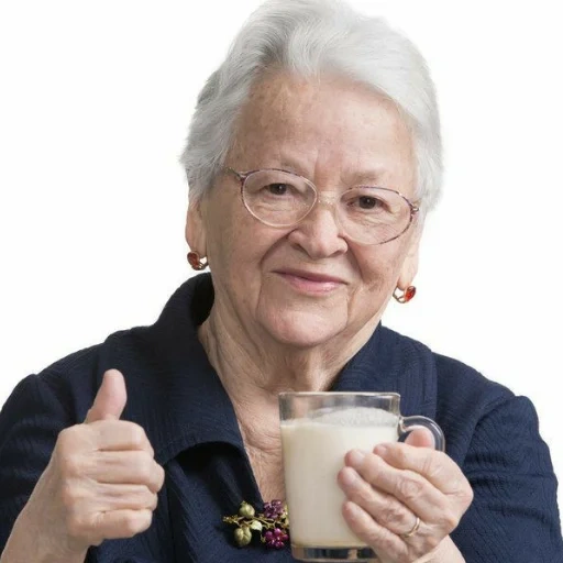 arizona, nenek, wanita tua, seorang wanita tua adalah susu, seorang wanita tua dengan cangkir