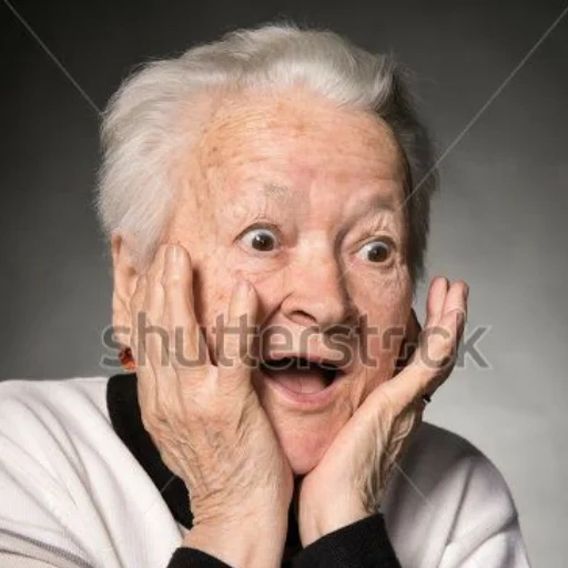 grand-mère, vieille femme, vieille femme, portrait von, femme âgée