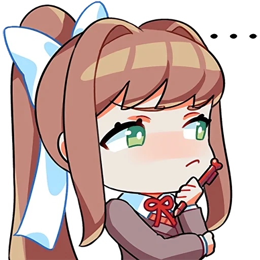 doki doki, monica chibi, monica, monica doki doki, doki doki literature