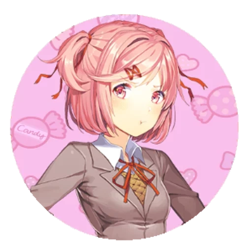 natsuki, natsuki, d'accord, littérature doki doki, club de littérature doki doki natsuki