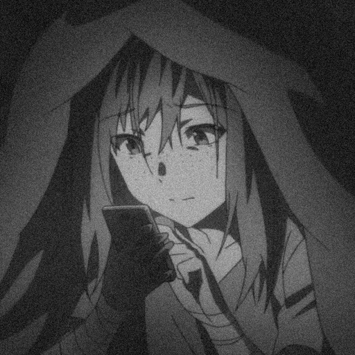 anime, der anime ist ein geworfen, anime charaktere, depression von anime, avatars killer akame