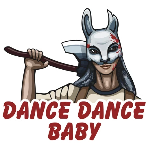 anna hunter dead by daylight, style santa bai dilai, stickers for telegram, stickers dead by daylight, dead by daylight anna