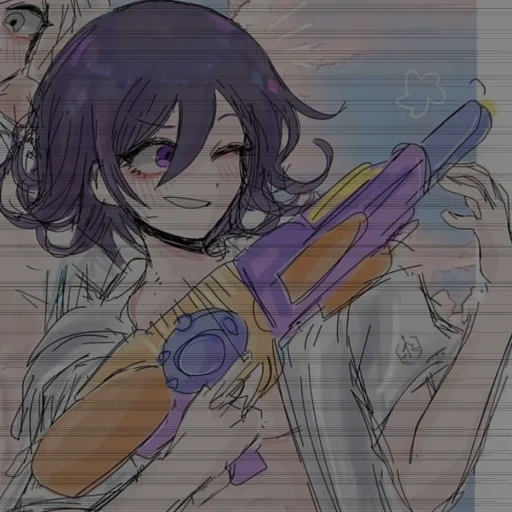 siz, gambar, kokichi kuromi