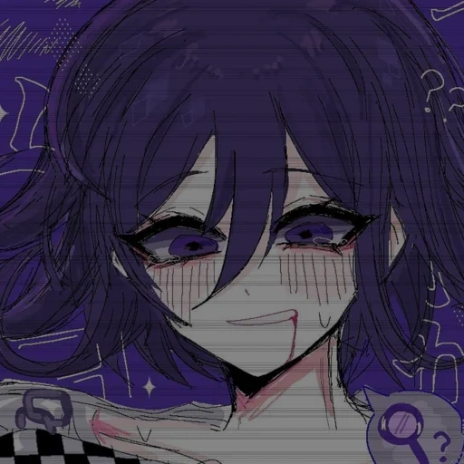 ide anime, seni anime, anime berbeda, karakter anime, kokichi oma art ophening