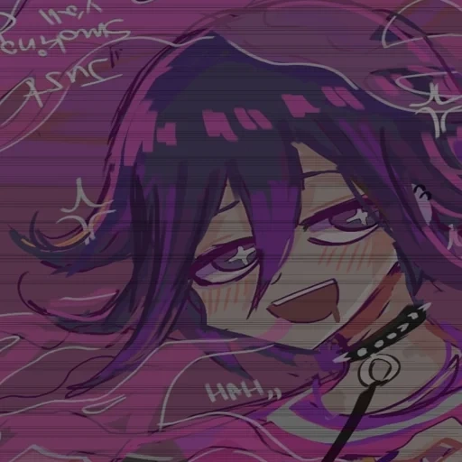 bild, anime kunst, oma kokichi, nikita dangganronpa