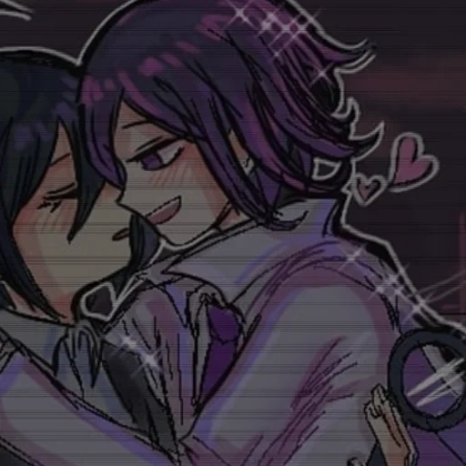 shura kokichi, shuichi kokichi, kokichi oma shuichi