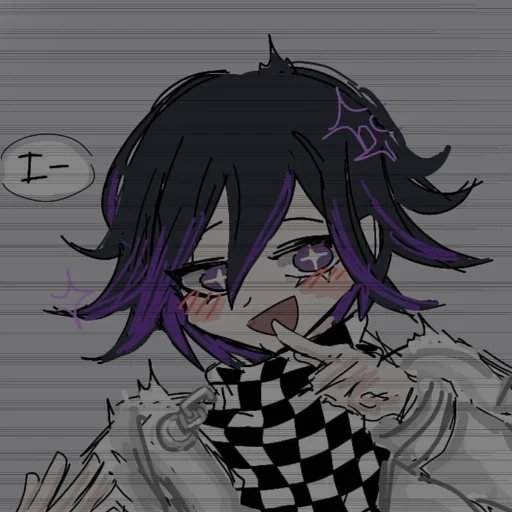 kokichi, immagine, calvo koki, personaggi anime, danganronpa v3 koki