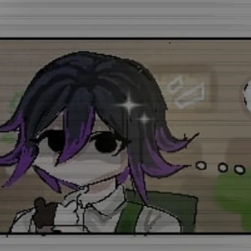 anime, emoji, okaruto, just.kimchiii art, anime kokichi ohma presiden