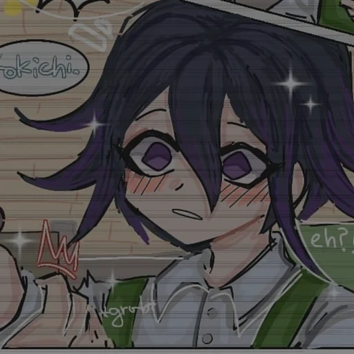 kokich, anime, kokichi, oma kokichi, kokichi amogus