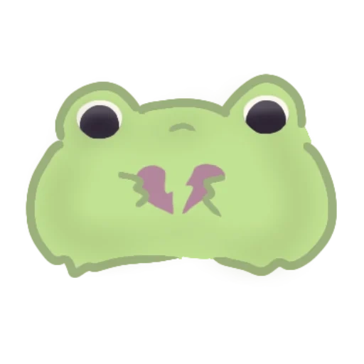 zhabuli, frog, the frog is sweet, frog toy, frog drawings are cute