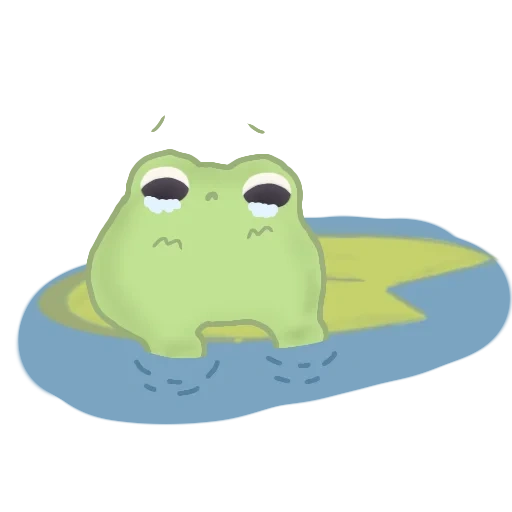 frog, frog face, cute frog art, the frog art is cute, frog drawings are cute