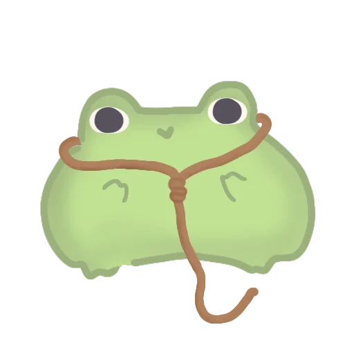 la rana è carina, modello di rospo carino, ayunoko frog frog, rospo carino pittura, modello rana carino