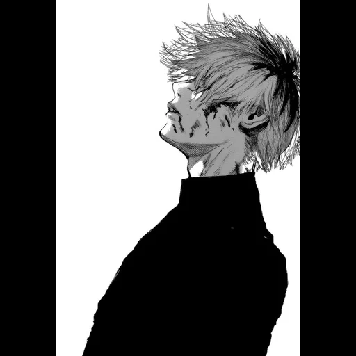 kaneki, ken kaneki, канеки манга, токийский гуль, канеки манга хруст