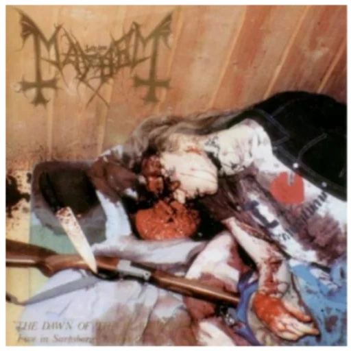 mayhem cover, mayhem album 1995, dämmer die schwarzen herzen, mayhem dawn die schwarzen herzen, mayhem group dawn die blackhearts