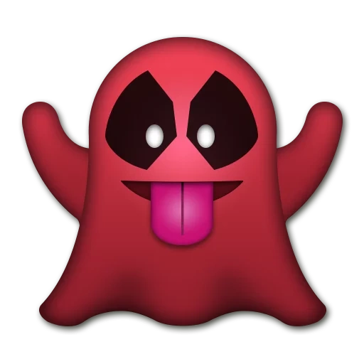deadpool 2, der ausdruck deadpool, emoticon pack ghost, ausdruck deadpool herz, moving pot emojis