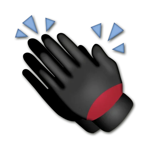 guanti, mano del palmo, guanti protettivi, guanti di nylon, emoji waving palm iphone