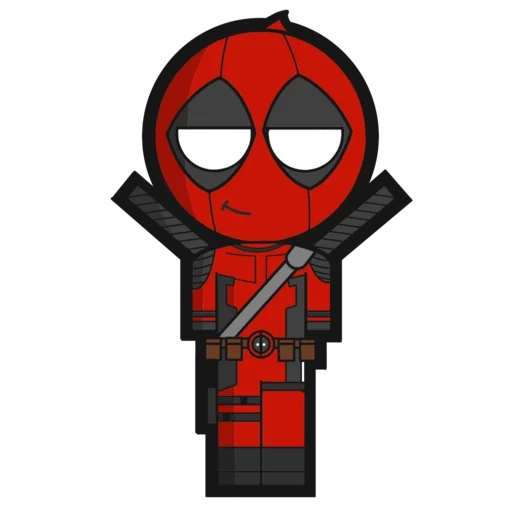 deadpool, дэдпул 2, мини дэдпул, дэдпул чиби, вейп наклейки дедпул