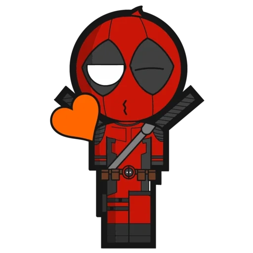 deadpool 2, mini deadpool, deadpool chibi, dessins de deadpool, petit deadpool