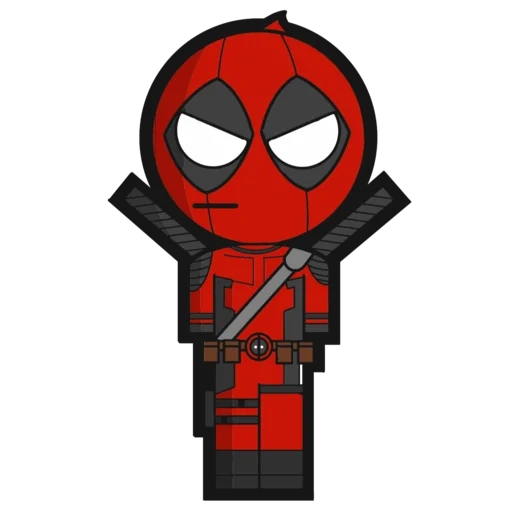 dead pool, deadpool 2, mini deadpool, pequeño deadpool, deadpool año nuevo